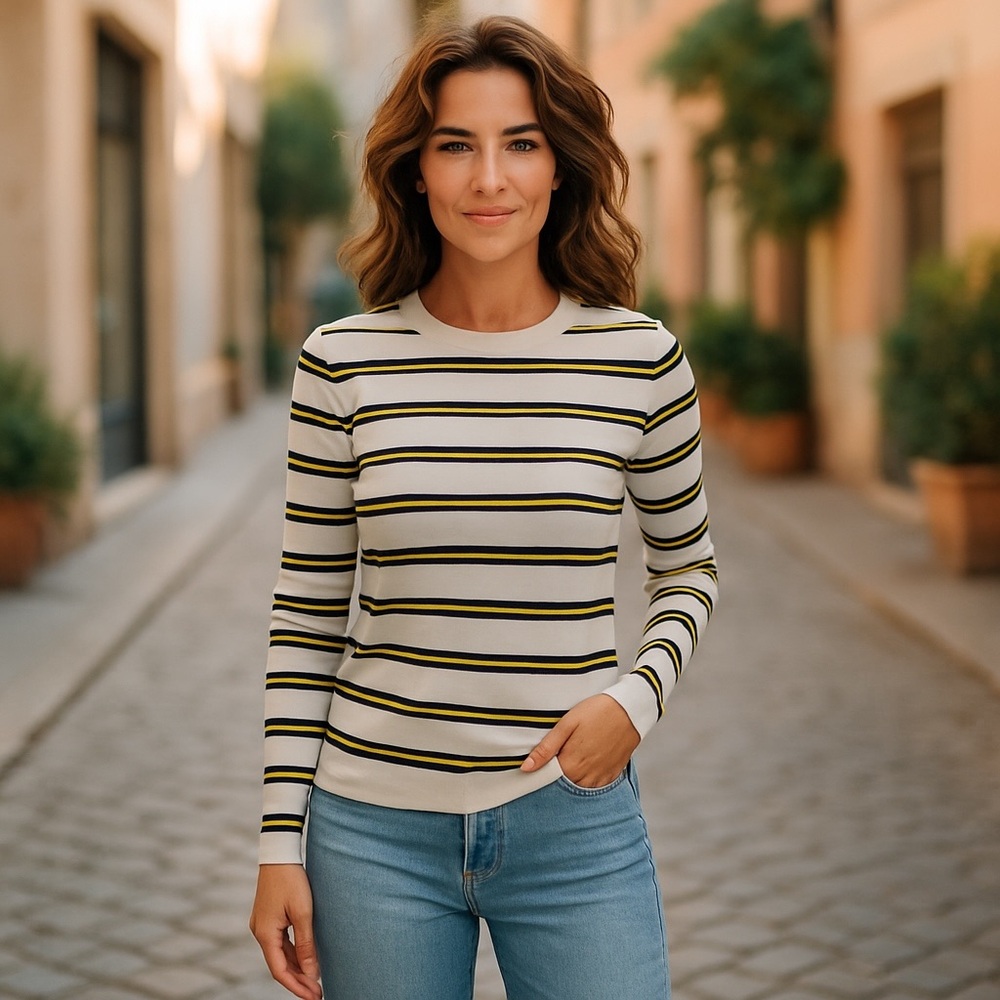 🎁NWT🎁 BANANA REPUBLIC 🍌❄️New W/ Tags 🎁 Oxford Spring sweater 🆓️🆓W/ANY$75!